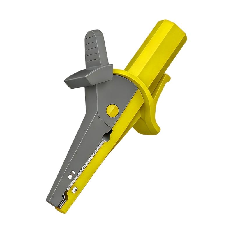 Insulated Test Clamp 4mm Banana Probe Clip Large Size Connectors Terminals Alligator Clips for Quick Circuit Testing