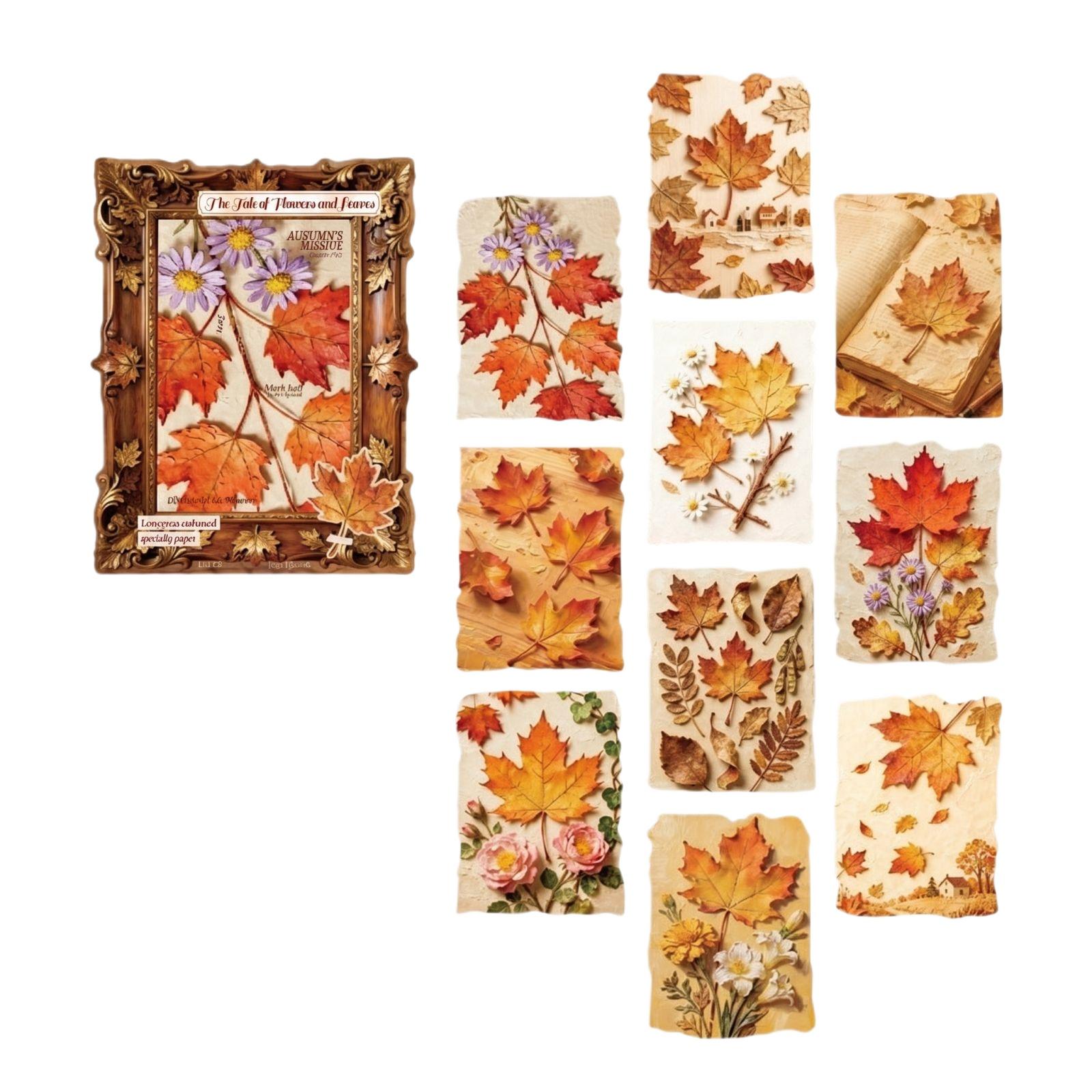 

Muran Material Paper Listening To Flower Leaf Series One Size