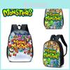 My Singing Monsters Cartoon-Rucksack für Kinder, 20 Liter Fassungsvermögen