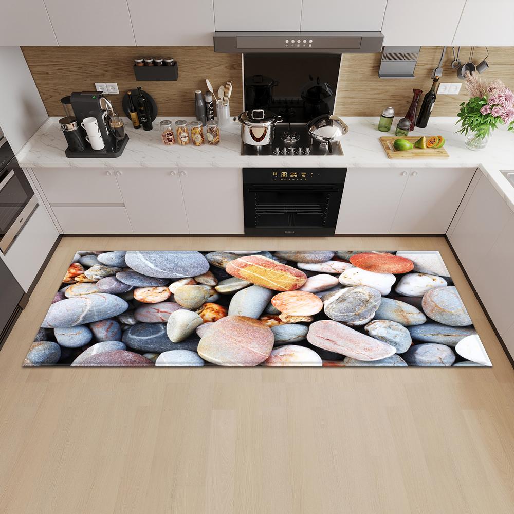 Kitchen Mat Entrance Door Mat Living Room Bedroom Long Carpet Corridor Non-slip Floor Children's Carpet