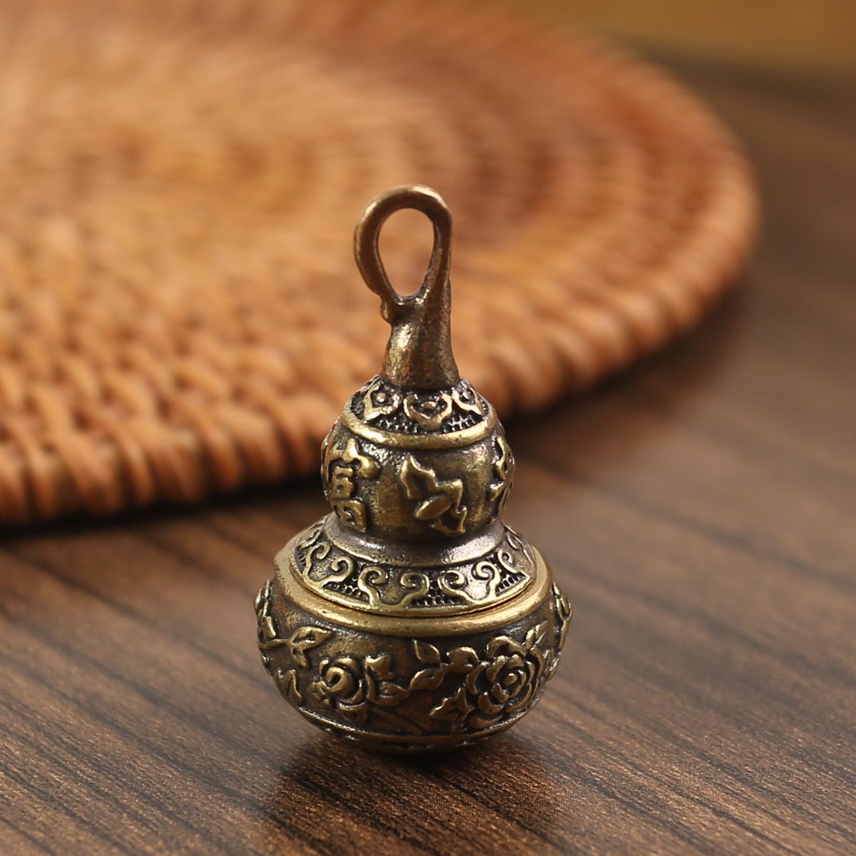 

A single gourd symbolizing wealth and . one size