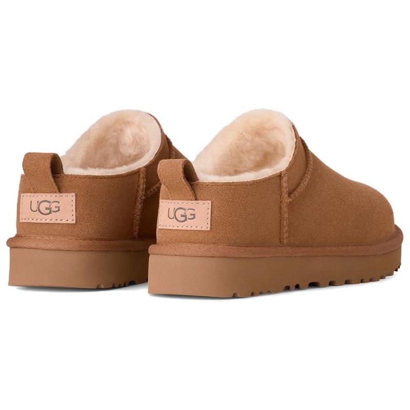 UGG Classic Micro Thermal Snow Boots Women's Chestnut Sneakers 1173891-CHE