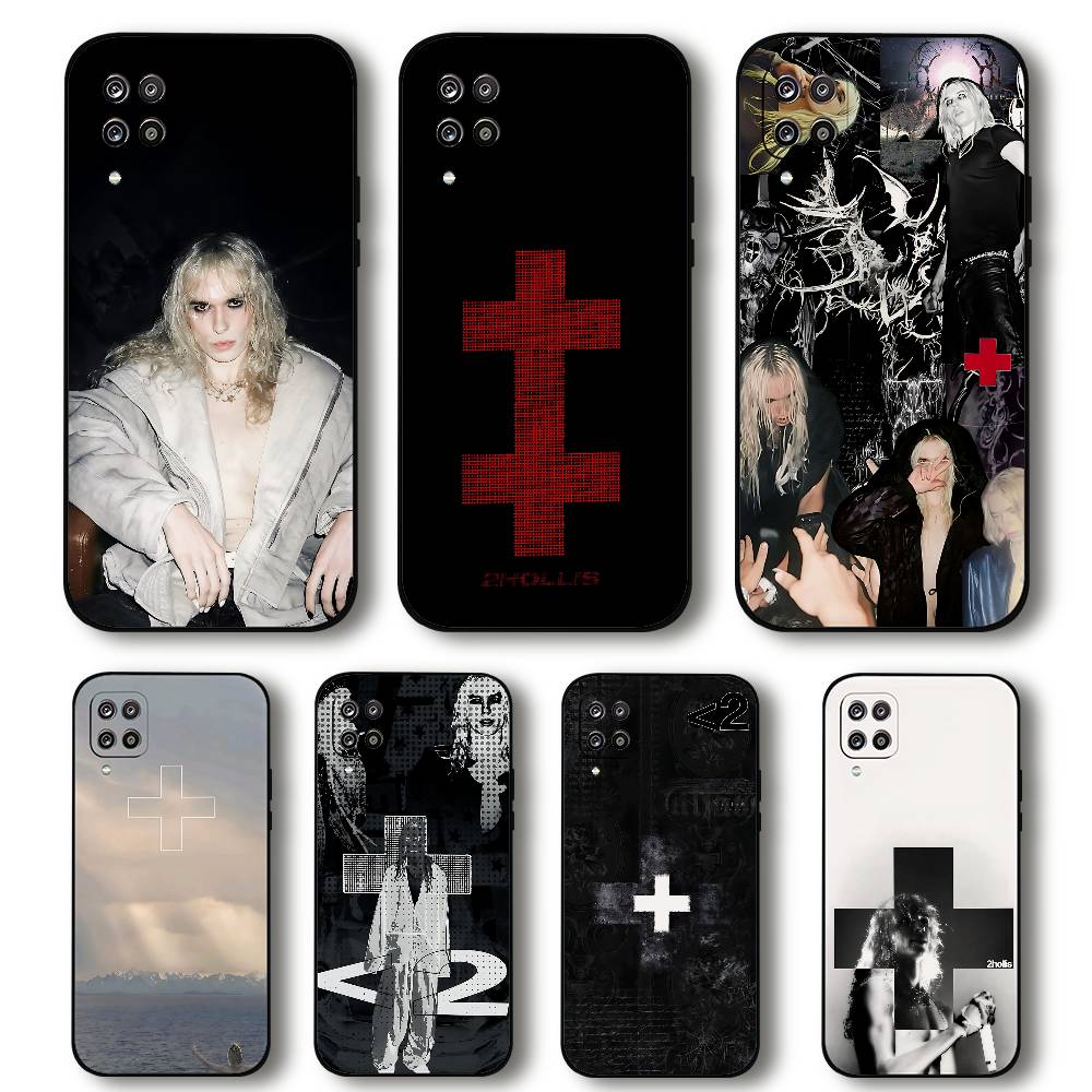 2hollis Singer Phone Case For Samsung Galaxy S21 S22 S23 S24ULTRA S25ULTRA FE Ultra Plus5G A52S Soft Cover