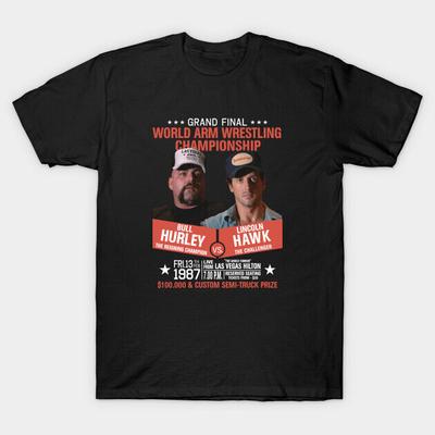 Over The Top Lincoln Hawk Bull Hurley Sylvester Stallone Tričko s potlačou na rukáv Unisex Tričko
