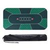 Trading Card Heaven Poker Mat, Texas Hold'em Playmat, Casino, with Storage Bag (Light Green, 90x180cm)