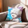 COOL K-Killua Zoldyck H-Hunter X Hunter   Pillow Case Pattern Printed Pillowcase For Living Room Sofa Cushion Cover