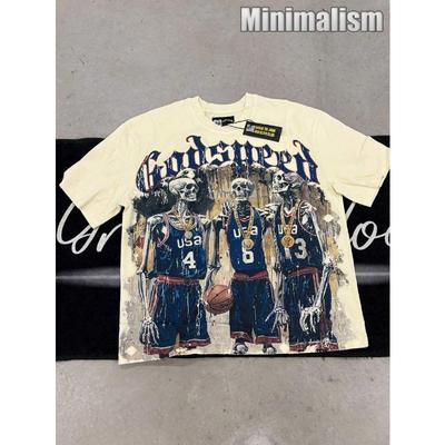 Godspeed Dream Team T-Shirt, Bedrucktes T-Shirt, Hohe Qualität Dick Schwergewicht, Neuer Herbst