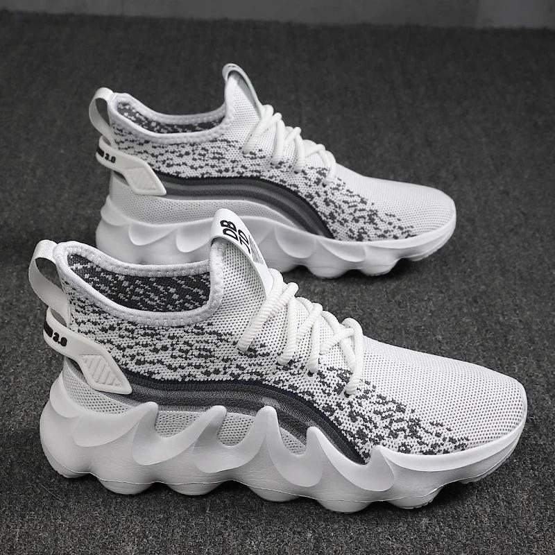 Herrenschuhe Sneakers Herrentennis Luxusschuhe Herren Casual Trainer Race Atmungsaktive modische Halbschuhe Laufschuhe für Männer