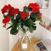 Best-selling Silk Begonia & Geranium Fake Flowers for Weddings and Home Decor