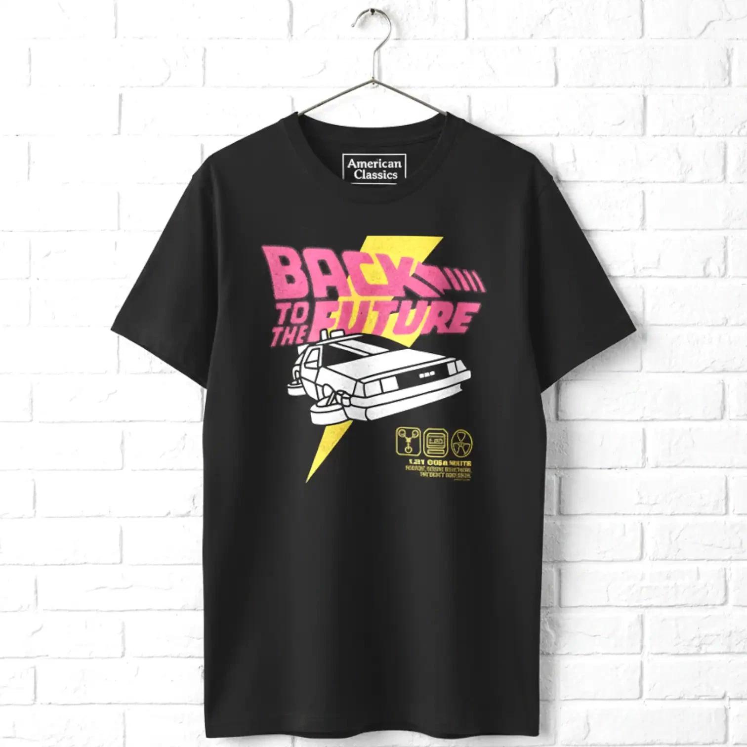 Back To The Future Electric Bolt Men s T Shirt S
