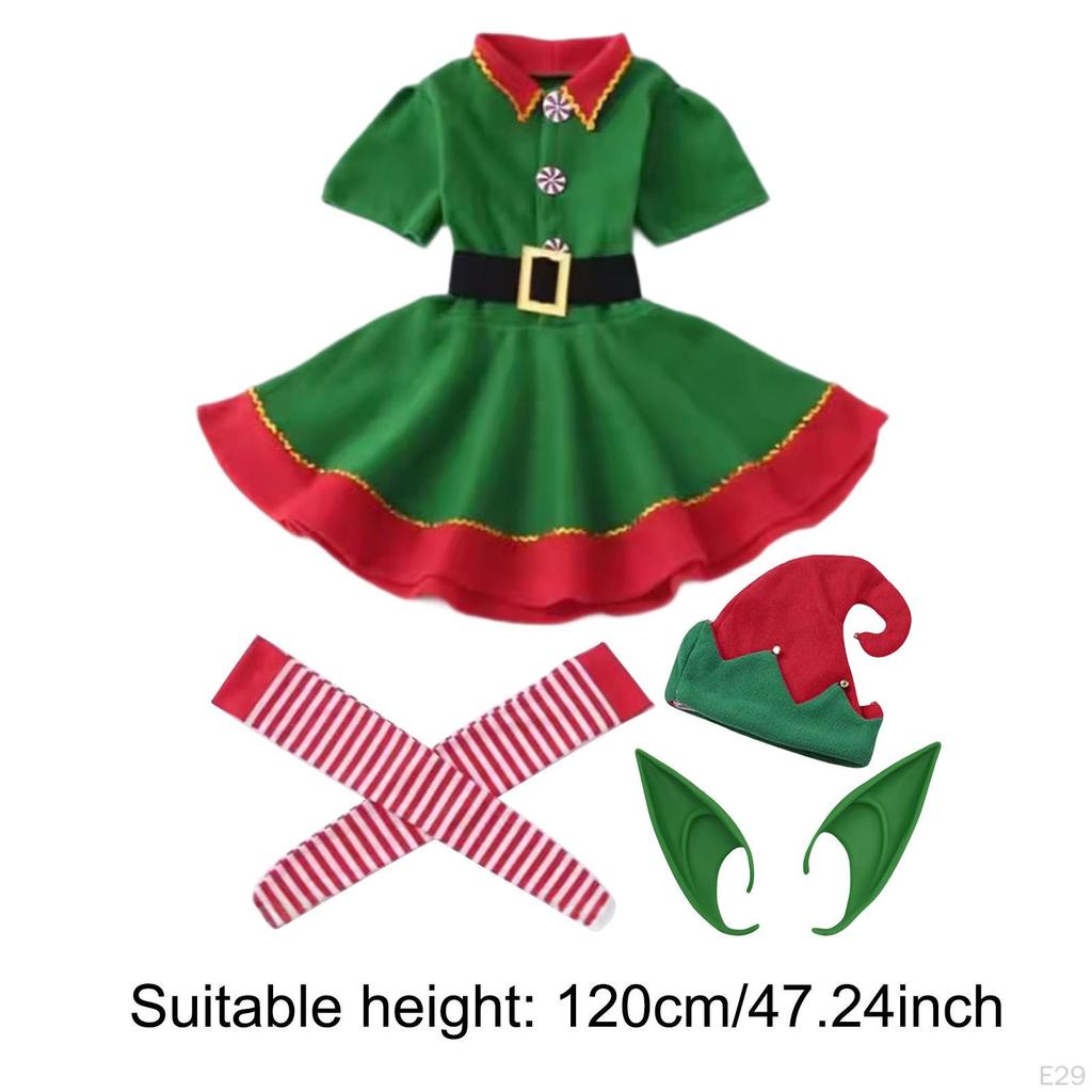 Christmas Costume Elf Dress Up Cosplay for Masquerade Party Halloween