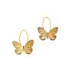 Elegant Gold Butterfly Earrings for Women: Versatile, Stylish Ear Jewelry with a Unique Design