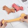 Dackel Hundespielzeug zum Quetschen Dehnbares Fidget Slow Rebound Quetschspielzeug Dehnbarer Klebriger Ball Spielzeug Quetsch Entlastungsspielzeug für Kinder Erwachsene
