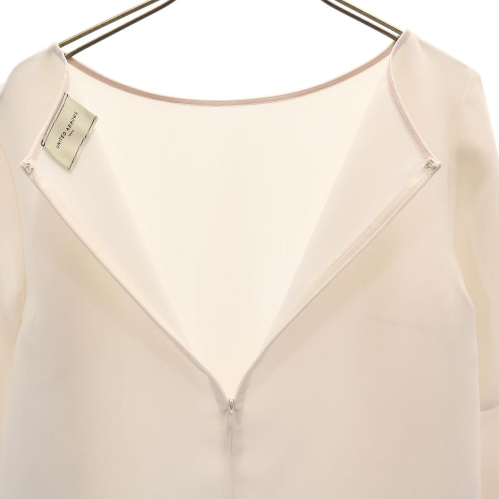 UNITED ARROWS Long Sleeve Bell Sleeve Blouse Ivory Women Used