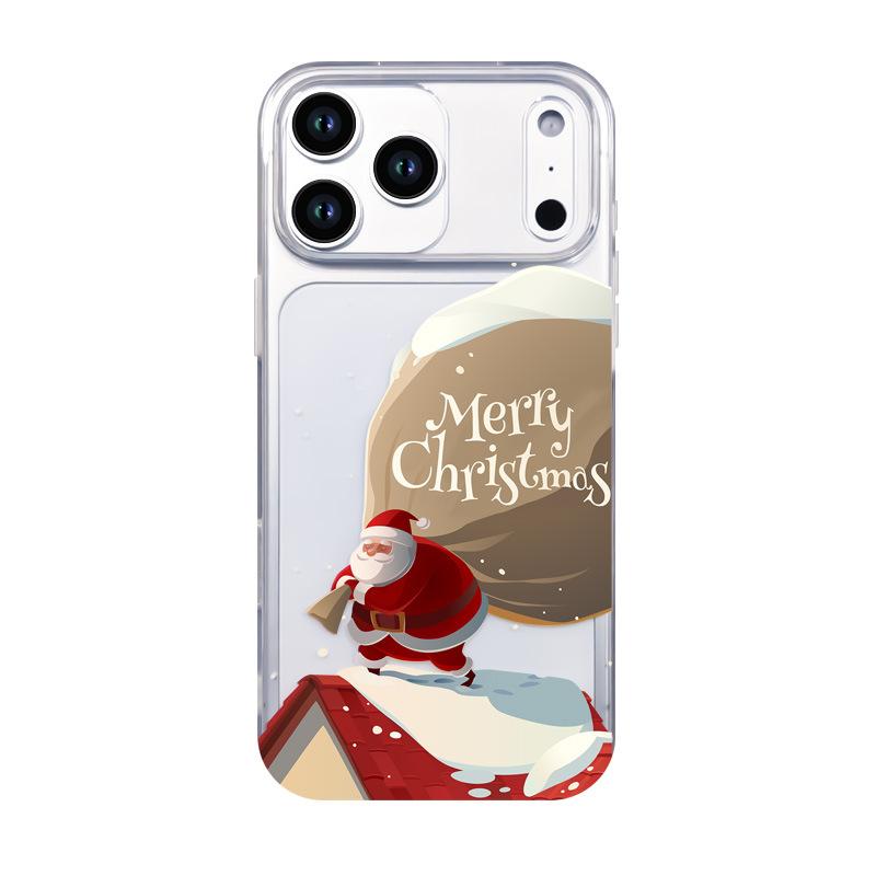 Christmas Tree Phone Case Suitable for IPhone 17 Promax Phone Case 16 Apple 15 Pro Transparent 14 European and American 13p