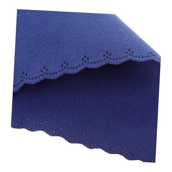 Ibasenice Musical Instrument Cleaning Cloth Made of Blue Double-sided Pile Material Is Suitable for a Wide Range of Musical Instruments Such As