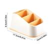 Remote Control Holder 4 Slot Desktop Storage Box Tv Remote Control Phone Trapezoidal Basket Stationery Organizer Case Home Hotel