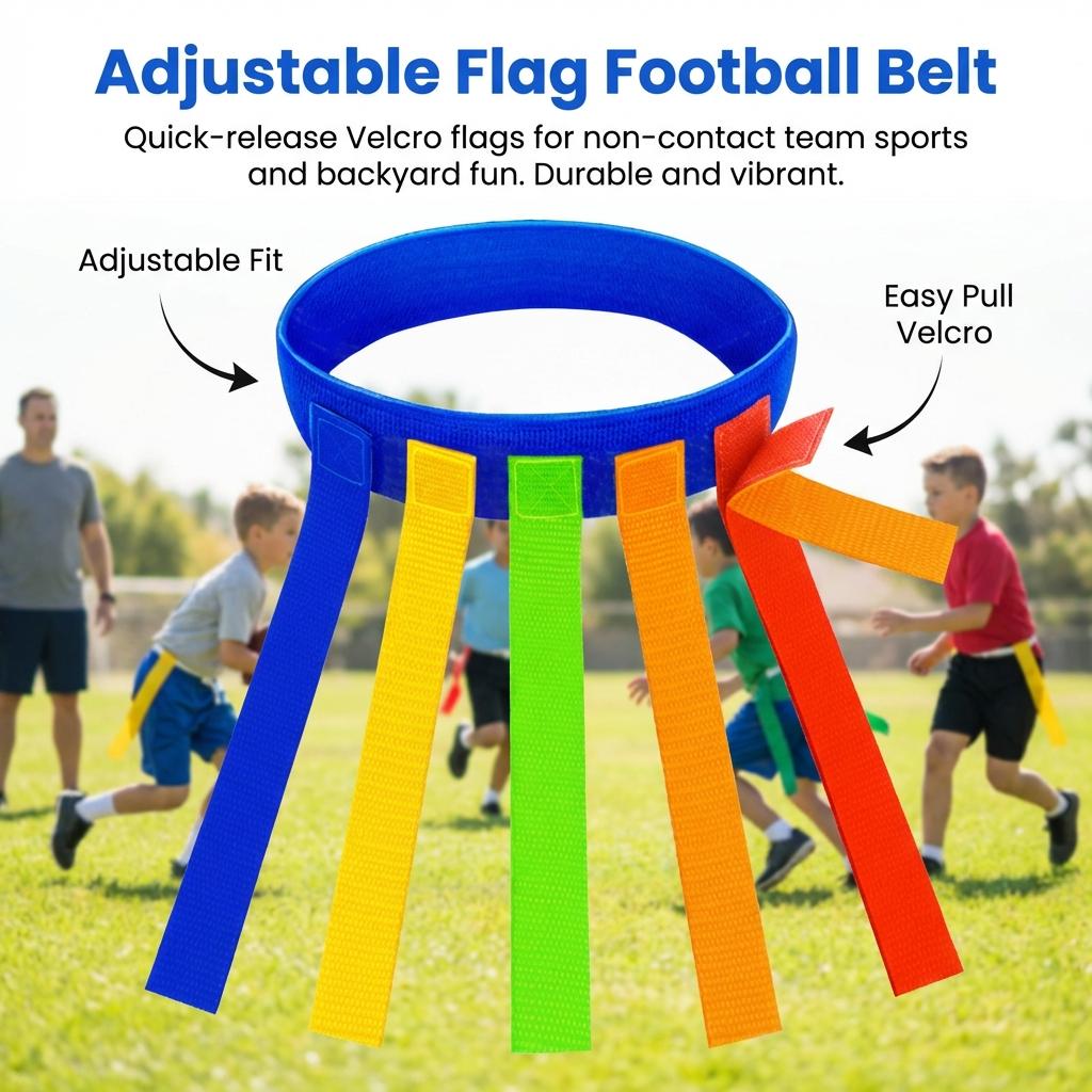 Colorful Tail Tag Game Set With Soft Durable Material For Kids And Adults Outdoor Family Interactive Sports Training Toy