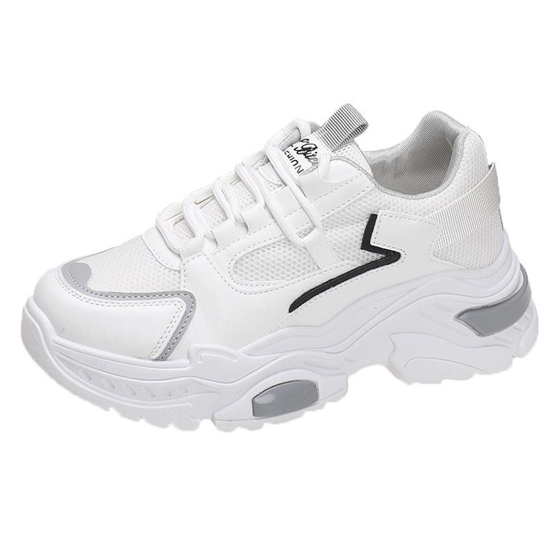 

Thick-soled Women s New Mesh Breathable Refreshing Fashion Autumn Travel Shoes Hiking Running Casual Sports Shoes Size 36-41 41