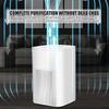 USB Mini Negative Ion Air Purifier Removes Peculiar Smell & Adsorbs Dust Purifies Air For Allergy And Sterilization White