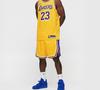 Nike NBA LA Lakers Lebron James Icon Edition Swingman Jersey 'Yellow'