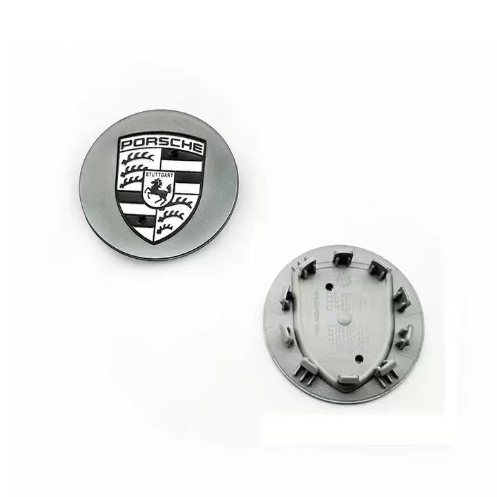 4 Pieces of 76mm 65mm Porsche Wheel Hub Replacement Center Cover Modification Accessories, Suitable for Porsche Panamera Cayenne