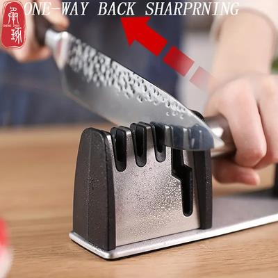 Scharfer Messerschärfer Küchenmesser Schere Messerschärfer Stab Automatischer Home-Schleifstein Multifunktions-Messerschärfer