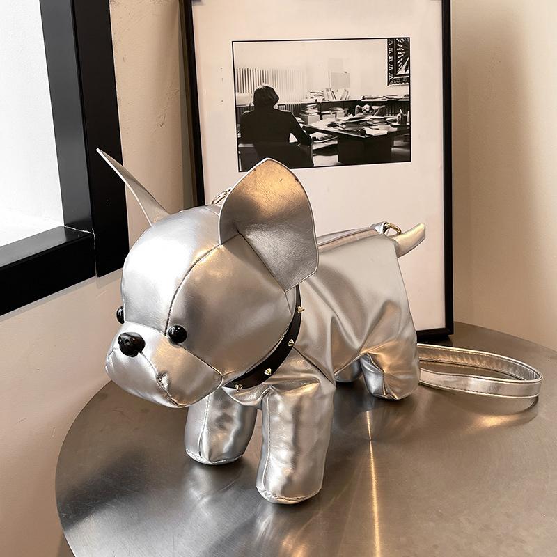 SCIONE Geantă Crossbody Păpușă Stereo Cățeluș Drăguț 2025 Nouă Originală Personalitate Păpușă Geantă de Umăr Animal PU Impermeabilă Geantă Messenger