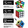 3x3 Magic Speed Cube 3x3x3 Puzzle Party Toy Professional Magic Cube 3D Smooth Puzzle Brain Teasers Twist Toys for Kids Adults