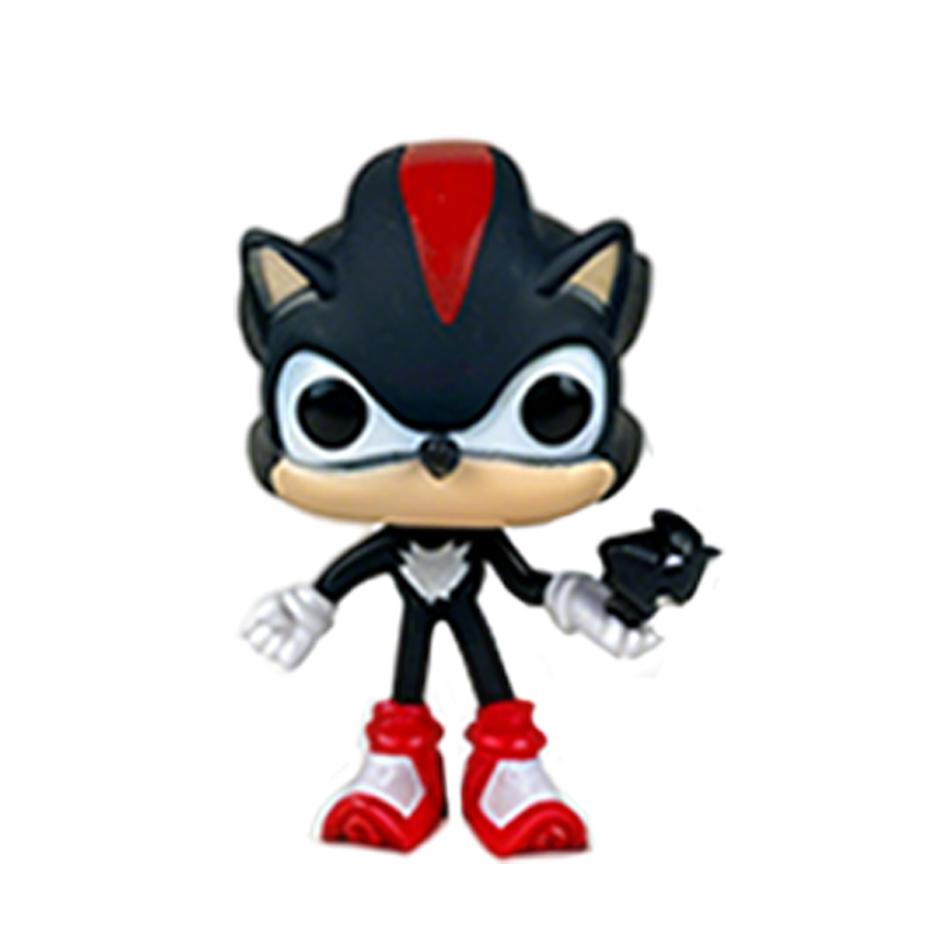Anime Sonic Figures Set Dr. Eggman Shadow Knuckles Pvc Model Action Collectible Model Toys For Fans Birthday Present