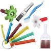 A65Z Condenser Fin Comb Sets Air Conditioner Coil Straightener Hand Cleaning Tool Auto Cooling 1 Set