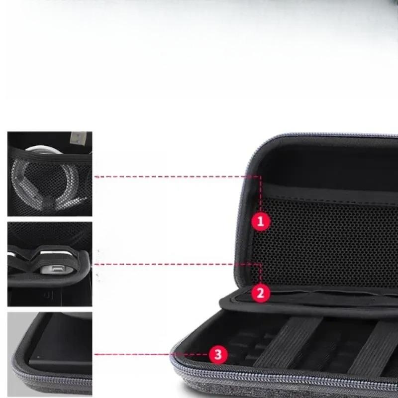 Multi-functional Data Cable Storage Bag, Universal Earphone Data Cable Charger Protective Case