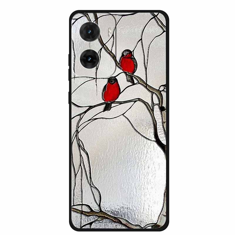 3D Emboss Case For Motorola G06 Phone Case Flowers Shockproof Soft Silicone Coque For Motorola E15 G05 G06 Power Back Cover Case