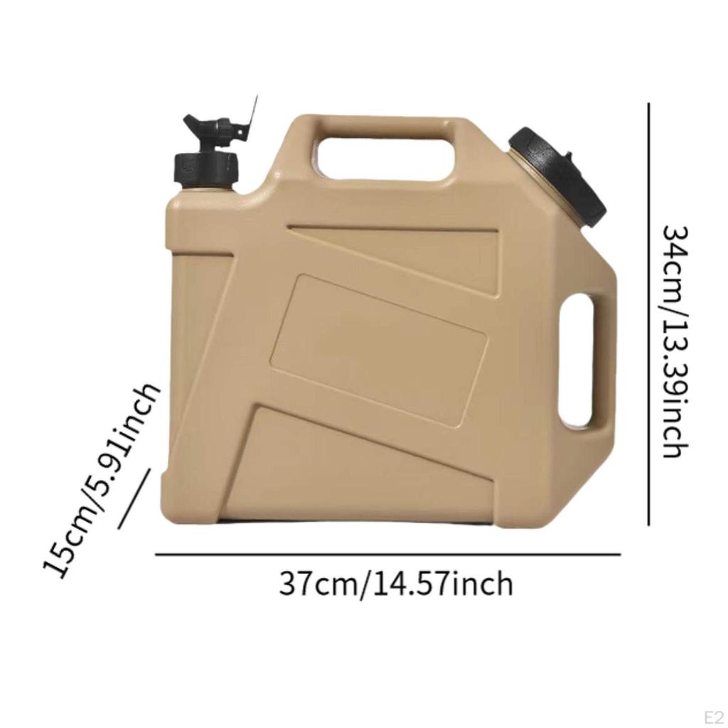 Secchio Contenitore Acqua 12L con Rubinetto Serbatoio Grande Portatile Contenitore di Stoccaggio per