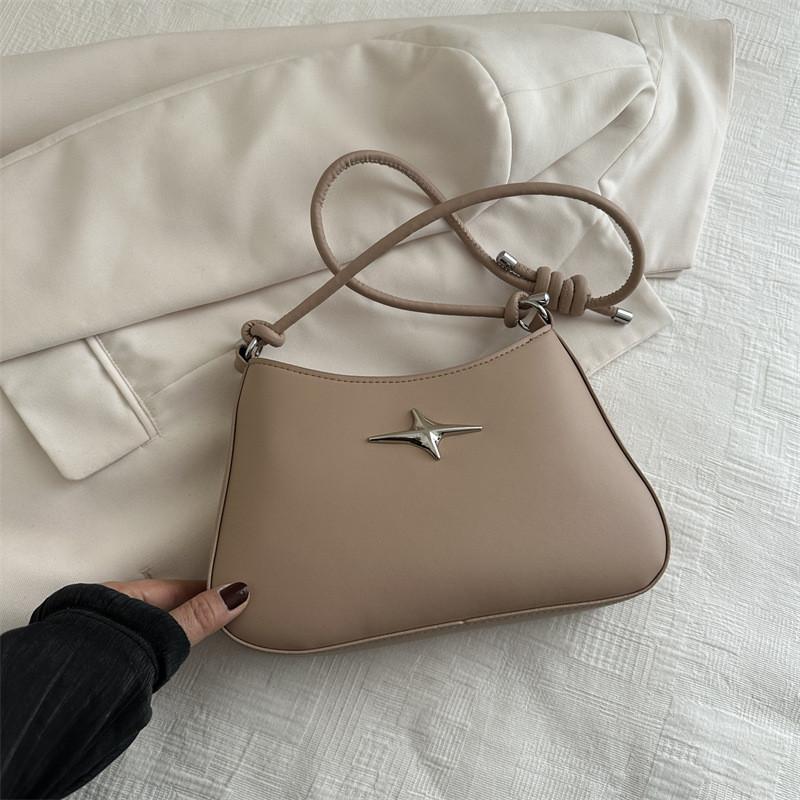 Popular Casual Shoulder Bag Stylish Small Bag Street Trend Spring 2024 Personalized Square Bag