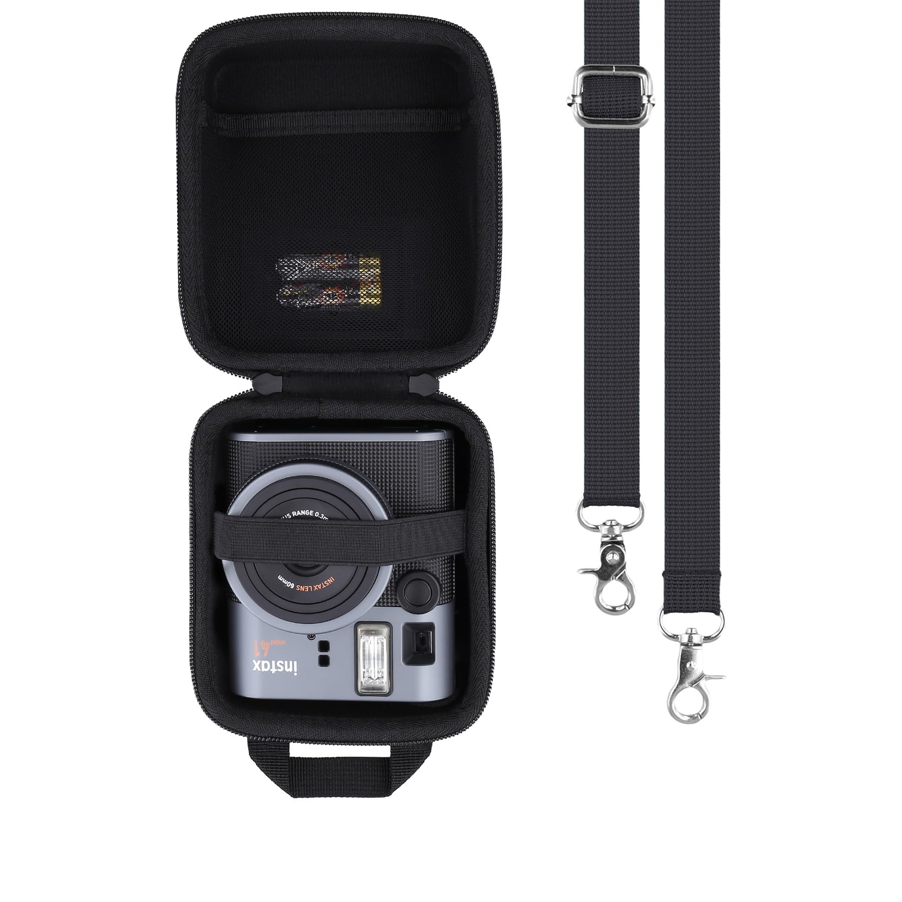 

(Case only) Fujifilm Instax Mini 41/40 Instant Camera Storage Case, Black - co2CREA