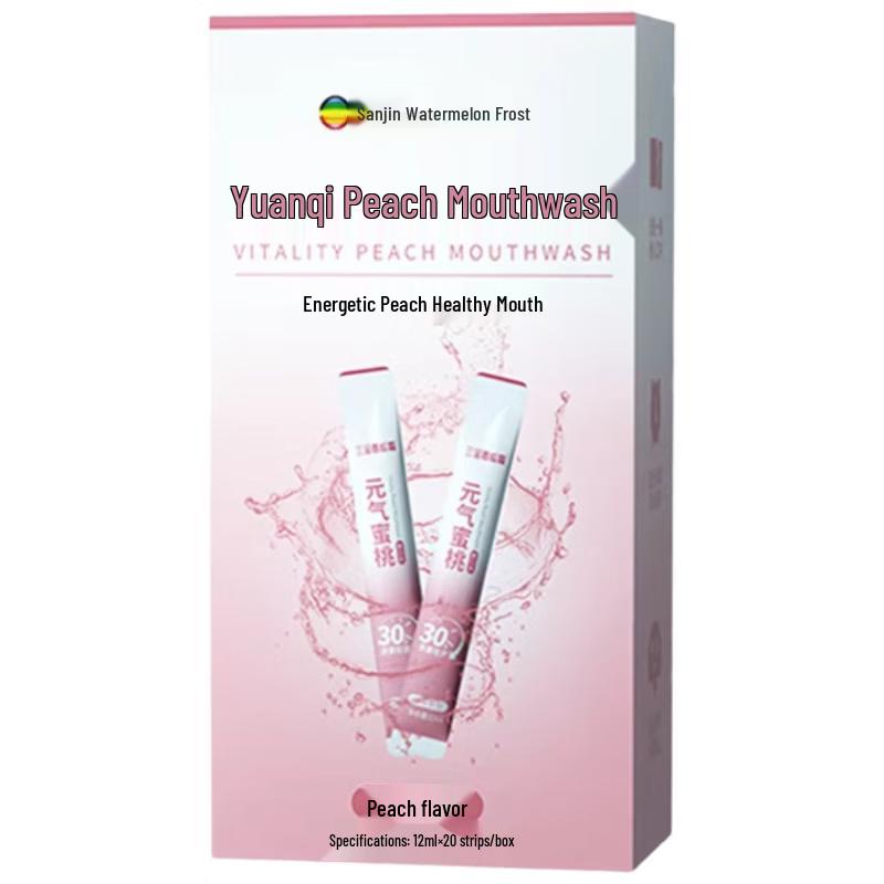

San Jin Watermelon Frost Vitality Peach Mouthwash