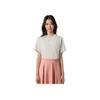 Adidas Fashionable Versatile Sports Casual Short Sleeve Regular T-Shirt Women Tops Gray JE1237