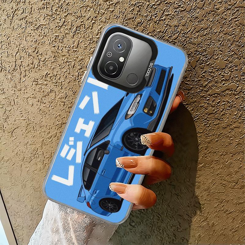 JDM Tokyo Drift Sports Car Shockproof Phone Case for Xiaomi Poco X7 X6 X5 X3 Pro F7 Ultra M8 Redmi 15C 15 14C 13C 12C 10C 13 12