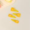 Cute Cookie-Shaped Hair Clip: Creative Children's Accessory Set