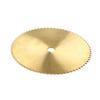 72 Teeth High Speed Steel Circular Saw Blade Small Cutting Disc for Metal Wood Plastic 60*6mm