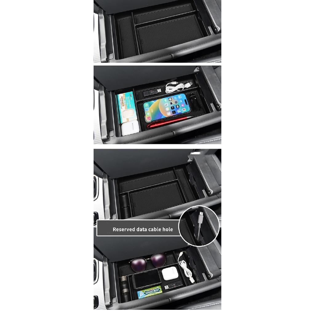 For Lexus 2023-2026 RX350h 500h Center Console Organizer Multifunction Central Armrest Storage Box Stowing Tidying Accessories