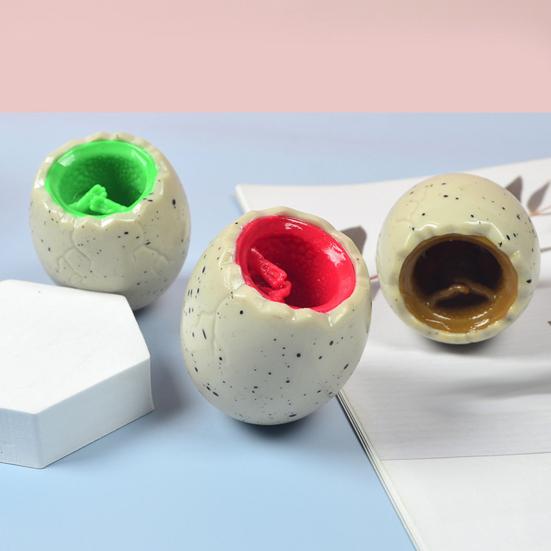 Dinosaur Egg Klem Leke Sakte Rebound Stress Angst Relief Barn Tenåringer Voksne Stretch Dino Egg Squishes Sensory Fidget Toy