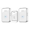 Smart Wireless Doorbell with Two Receivers and Music Options