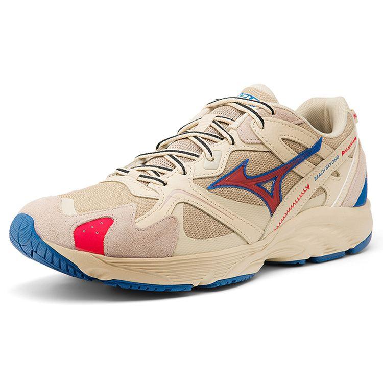 Mizuno LG 90s EC Comfortable Versatile Shock Absorbing Non-Slip Wear-Resistant Breathable Low-Top Casual Running Shoes Unisex sneaker Sand D1GH212507