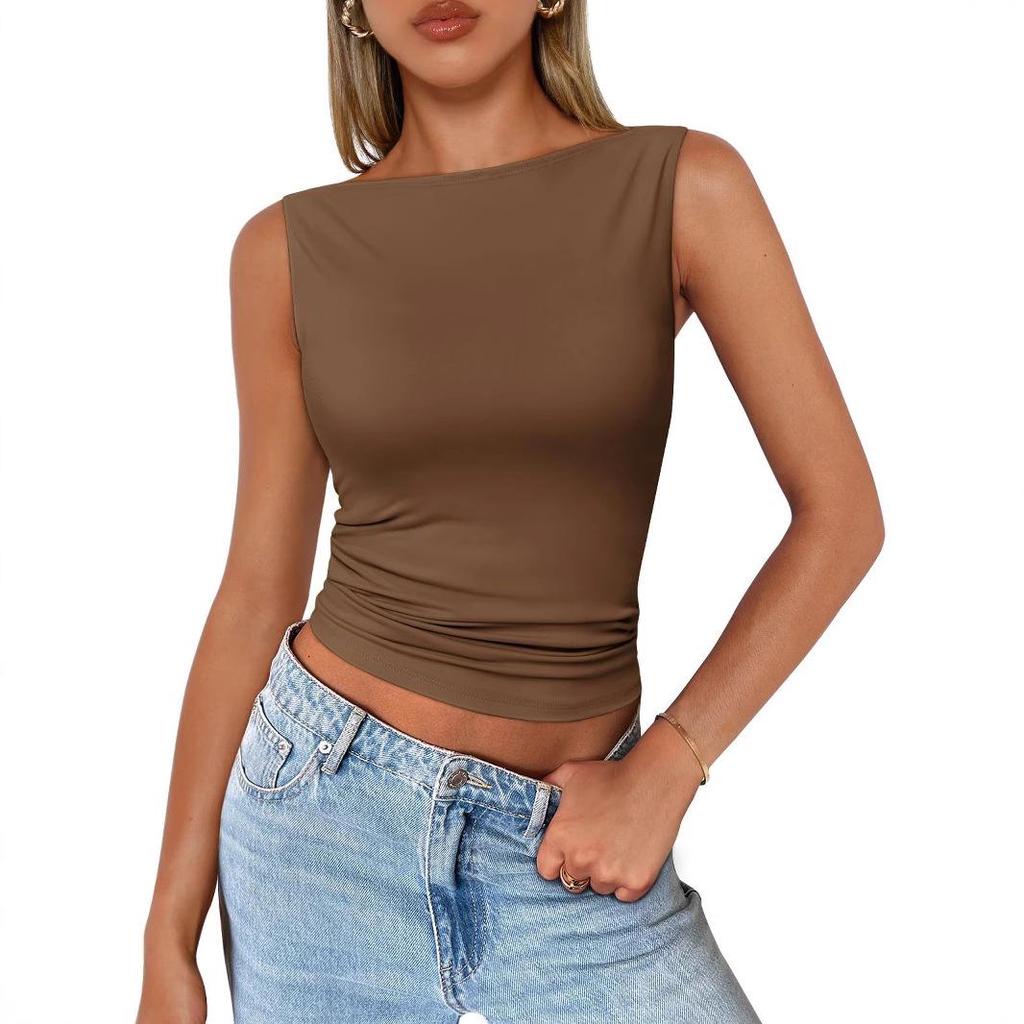 2026 Y2K Sleeveless Tank Top: Hot Summer Women's Fashion Sports Style