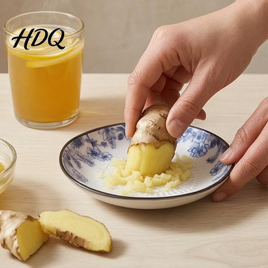 Piatto da portata per salsa all'aglio Piatto grattugia Zenzero ceramiche Tritatutto Tutto in uno Macinazione Mescolatura Salsa e Strumento per Curcuma Formaggio Pomodoro Erba