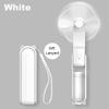 Portable Mini Handheld Fan 3 in 1 USB Rechargeable Folding Fan 2000mAh 3 Speed Adjustable Mini Hand Small Fan for Travel Outdoor
