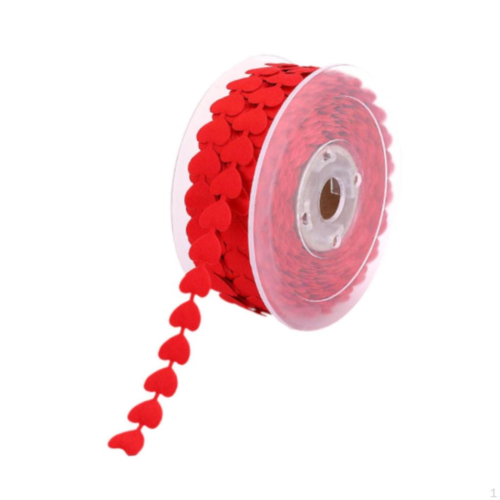 Heart Ribbon Love Decorative Gifts Wrapping Ribbons