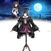 Puella Magi Madoka Magica Akemi Homura Cosplay Kostüm Mit Polyesterstoff Für Anime-Fans